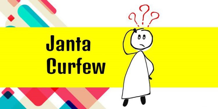 JANTA CURFEW: MOST EFFECTIVE WAY TO BEAT CORONAVIRUS